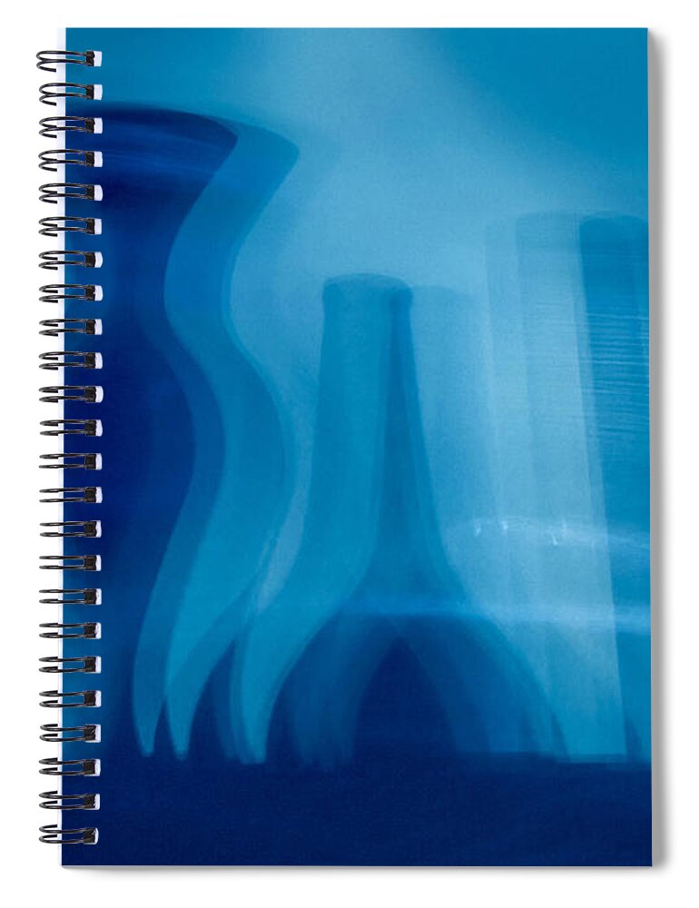 Shadowgraph Spiral Notebook featuring the photograph Shadowgraph by Tom Druin