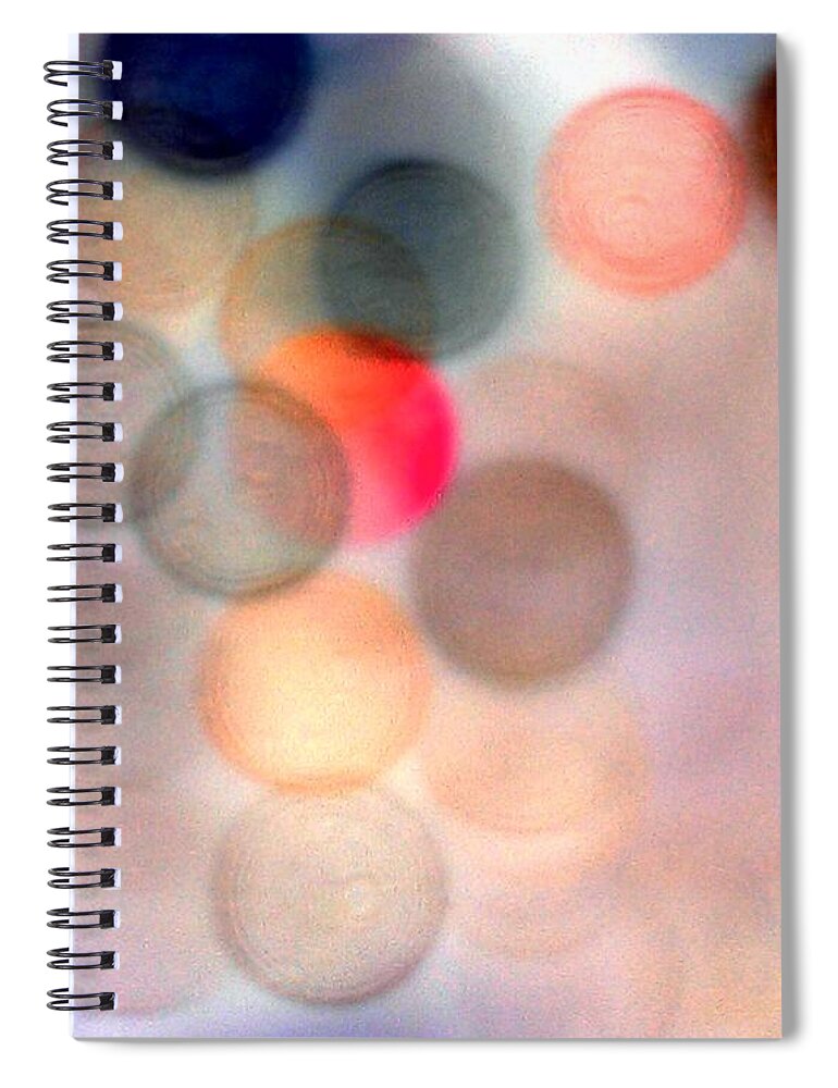 Light Spiral Notebook featuring the photograph She Lights Up The Room by Jacqueline McReynolds