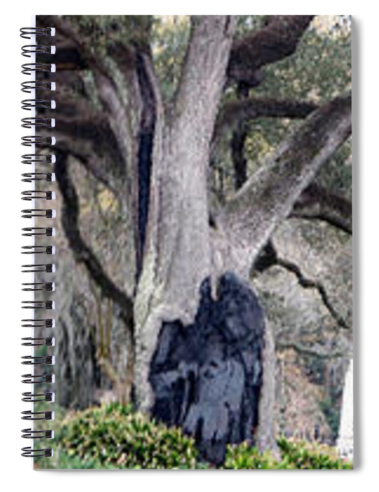 Live Spiral Notebook featuring the photograph Sheltering the Past by Max Mullins
