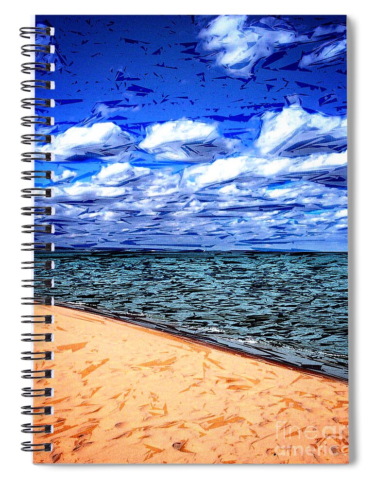Lake Superior Spiral Notebook featuring the photograph Shores of Lake Superior by Phil Perkins