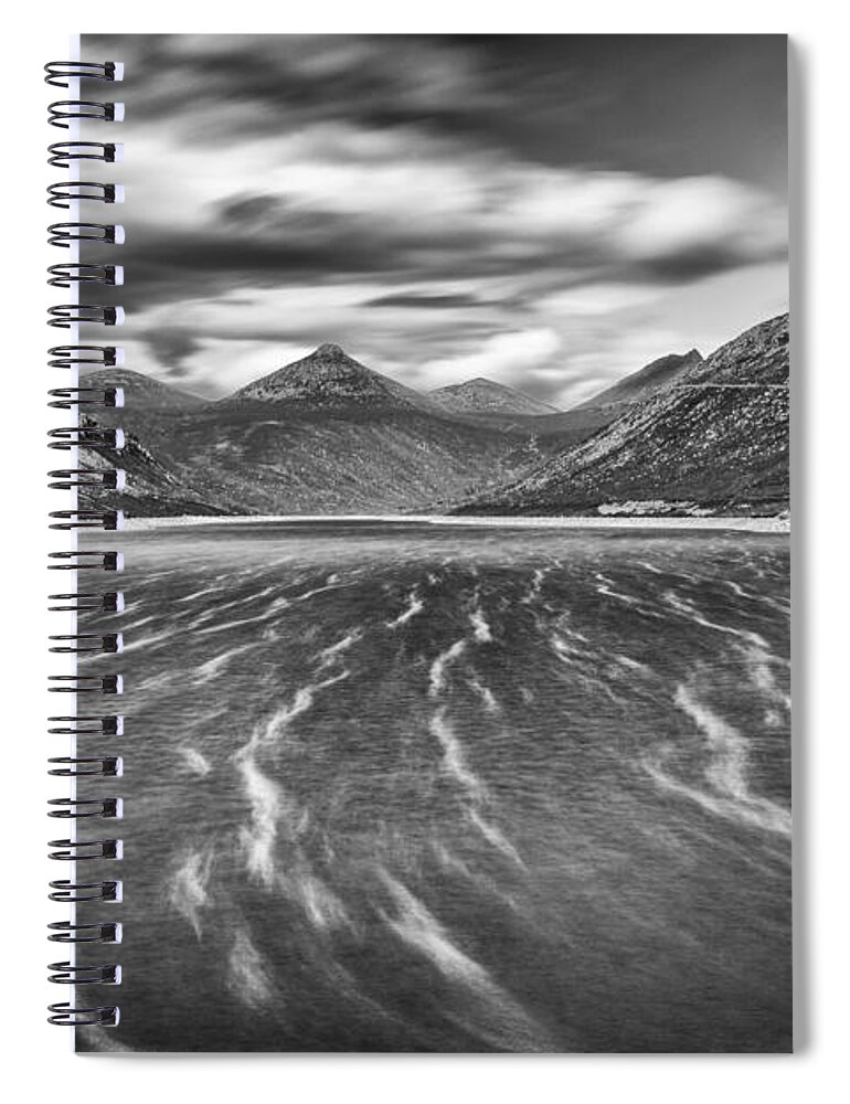 Silent Valley Spiral Notebook featuring the photograph Silent Valley 2 by Nigel R Bell