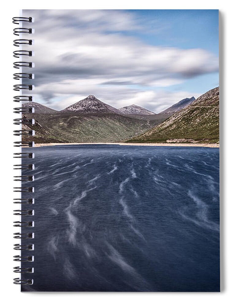 Silent Valley Spiral Notebook featuring the photograph Silent Valley 1 by Nigel R Bell