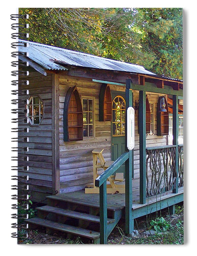 Small Shop Spiral Notebook featuring the photograph Small Shop in Horseshoe by Duane McCullough