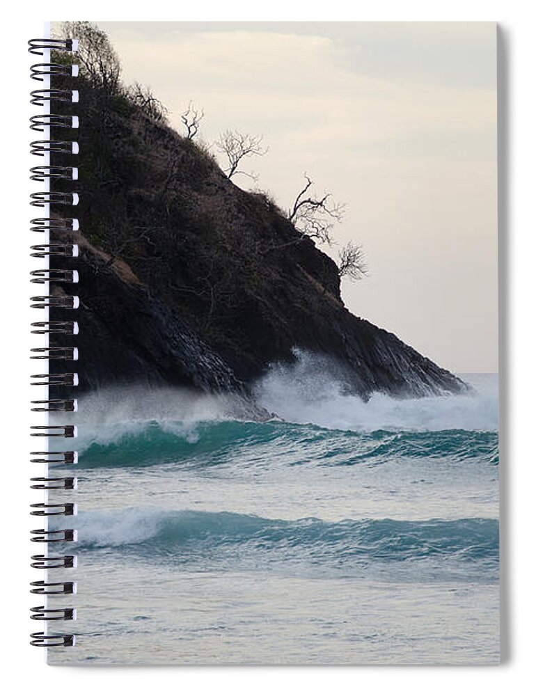 Smugglers Cove Spiral Notebook featuring the photograph Smugglers Cove by Laurel Best