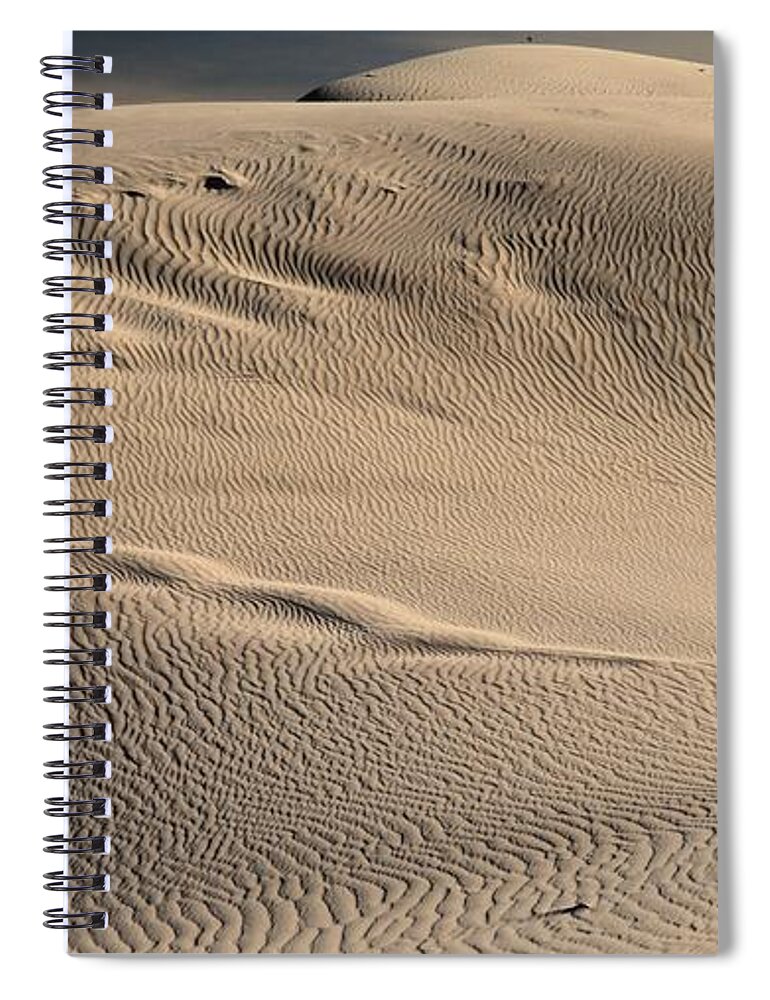 Guadalupe Mountains National Park Spiral Notebook featuring the photograph Snow White Tranquility by Adam Jewell