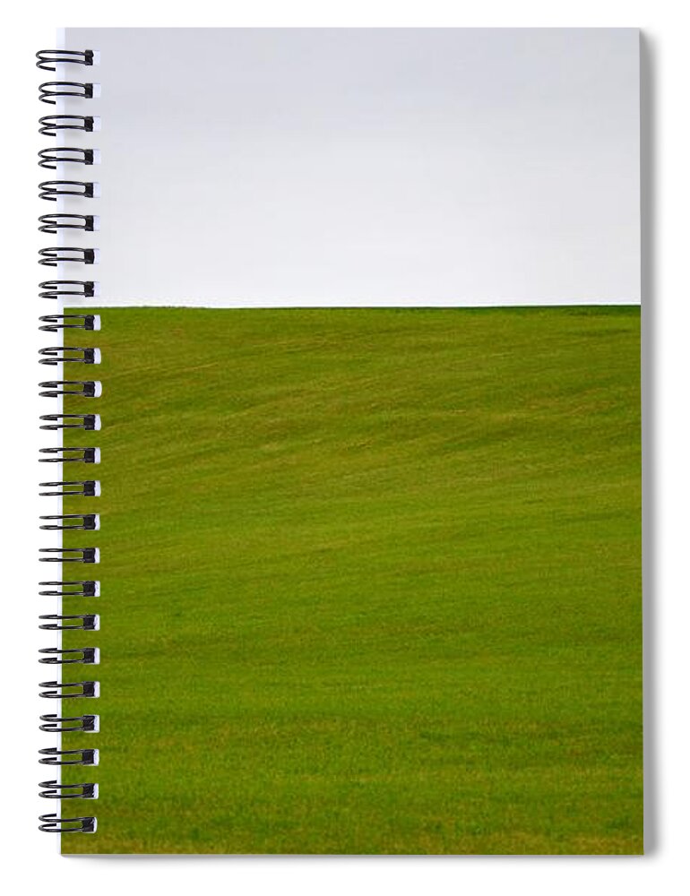 Vermont Spiral Notebook featuring the photograph Solitude by Corinne Rhode