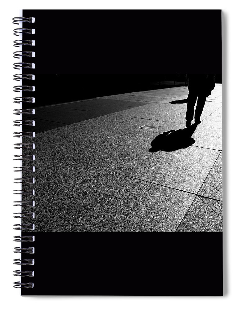 Fine Art Spiral Notebook featuring the photograph Solo by Kathy Corday