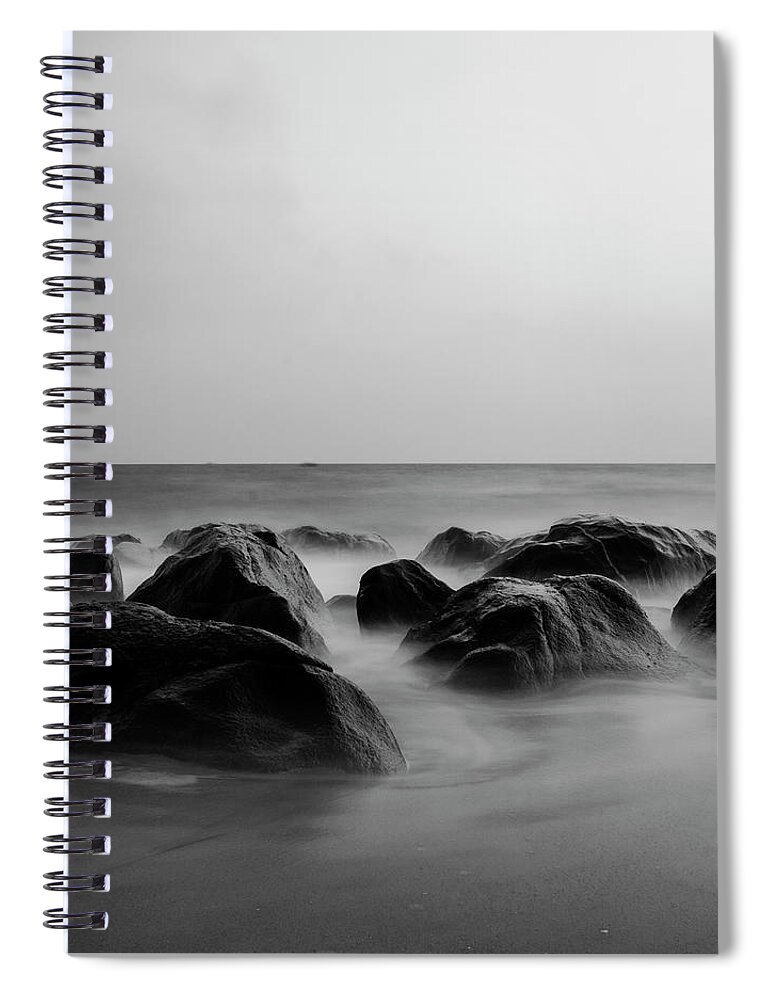 Scenics Spiral Notebook featuring the photograph Song Of Nature by Madhusudanan Parthasarathy