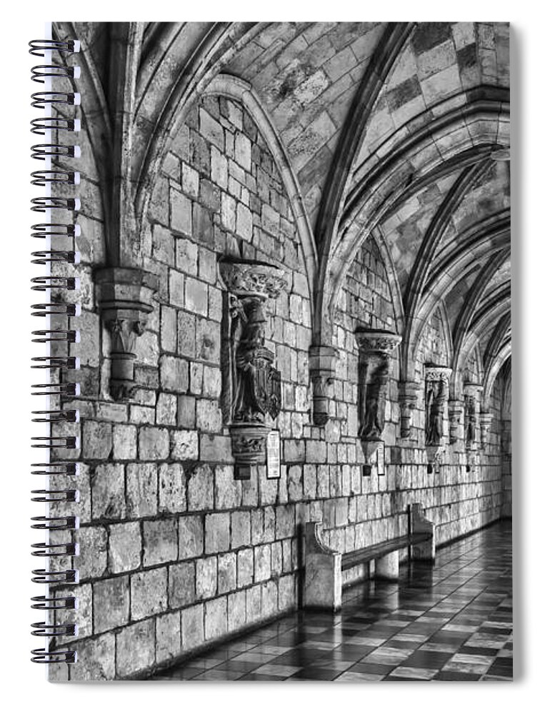 Ancient Monastery Spiral Notebook featuring the photograph Spanish Monastary by Stefan Mazzola