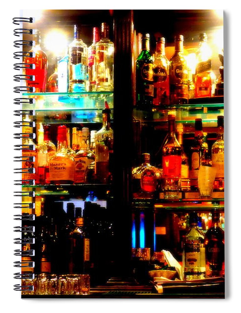 Spirits Spiral Notebook featuring the photograph Spirits by Valentino Visentini