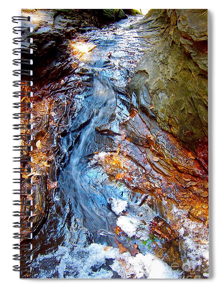 Water Spiral Notebook featuring the photograph Spring Cleaning by Pamela Clements