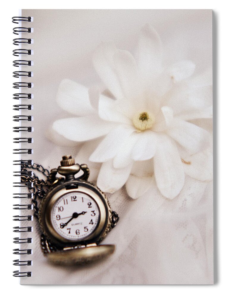 Time Spiral Notebook featuring the photograph Spring Time IIII by Stephanie Hollingsworth