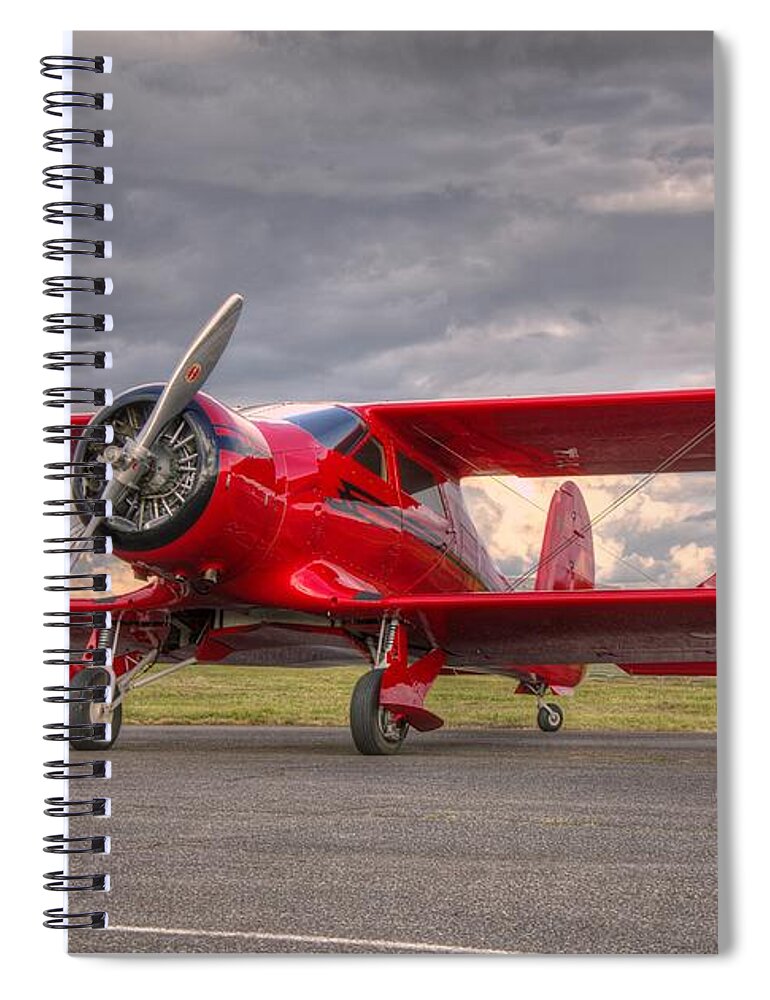 Staggerwing Spiral Notebook featuring the photograph Staggerwing by Jeff Cook