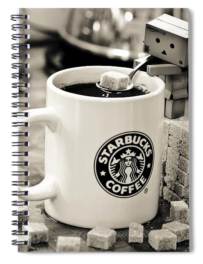 Star Spiral Notebook featuring the photograph Star of the Bucks by Gianfranco Weiss
