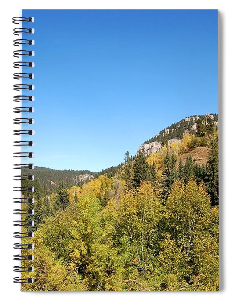 Foliage Spiral Notebook featuring the photograph Starting to Turn by Greni Graph