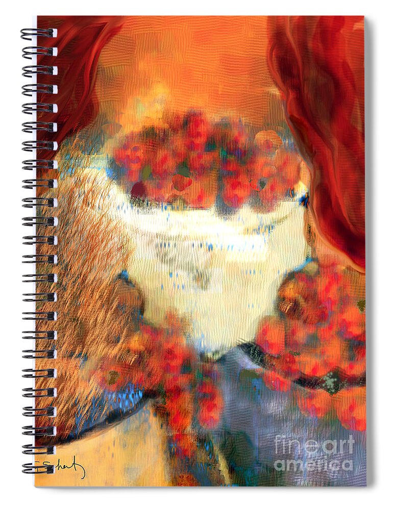 Still Life  Spiral Notebook featuring the digital art Still Life by Gabrielle Schertz