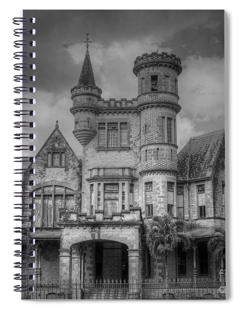 Stollmeyer Spiral Notebook featuring the photograph Stollmeyers Castle Trinidad by David Birchall