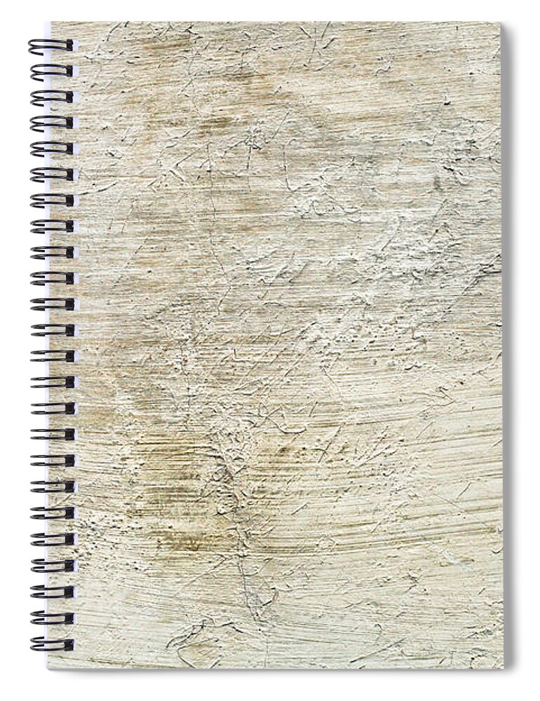 Backdrop Spiral Notebook featuring the photograph Stone background by Tom Gowanlock