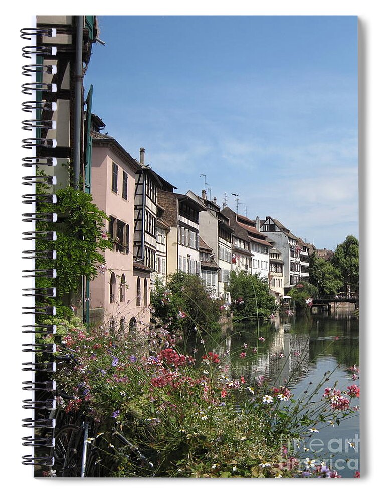Old Spiral Notebook featuring the photograph Strasbourg France 4 by Amanda Mohler