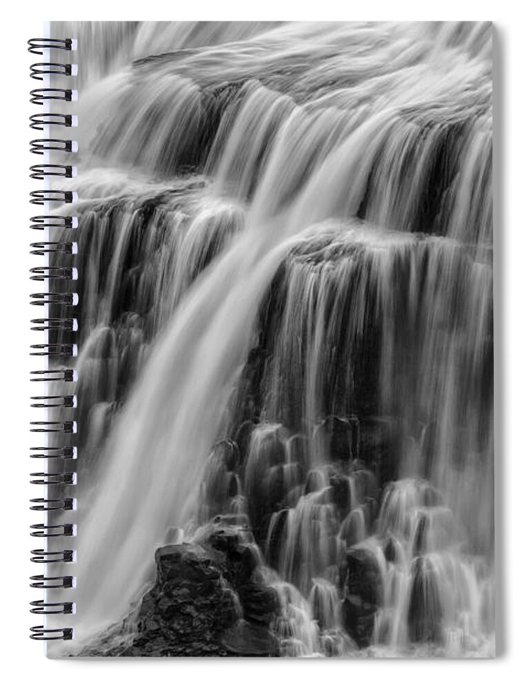 Horizontal Spiral Notebook featuring the photograph Strong Waters by Jon Glaser