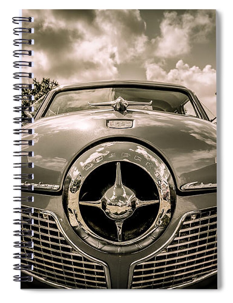 Studebaker Spiral Notebook featuring the photograph Studebaker by David Morefield
