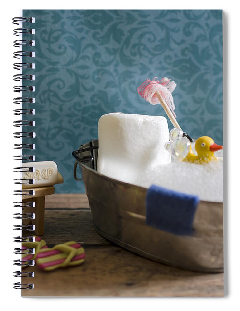 Bath Spiral Notebook featuring the photograph Sugar Scrub by Heather Applegate