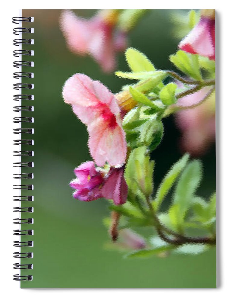 Flowers Spiral Notebook featuring the photograph Summer Flowers by Jackson Pearson