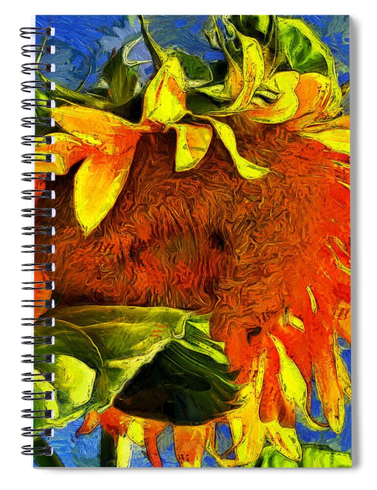 Beautiful Spiral Notebook featuring the photograph Summer smile by Jeff Folger