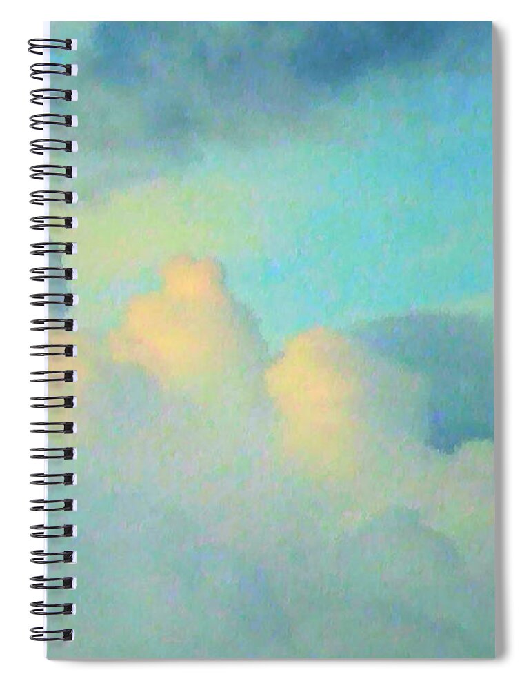 Summer Spiral Notebook featuring the photograph Summer Sunset by Robyn King