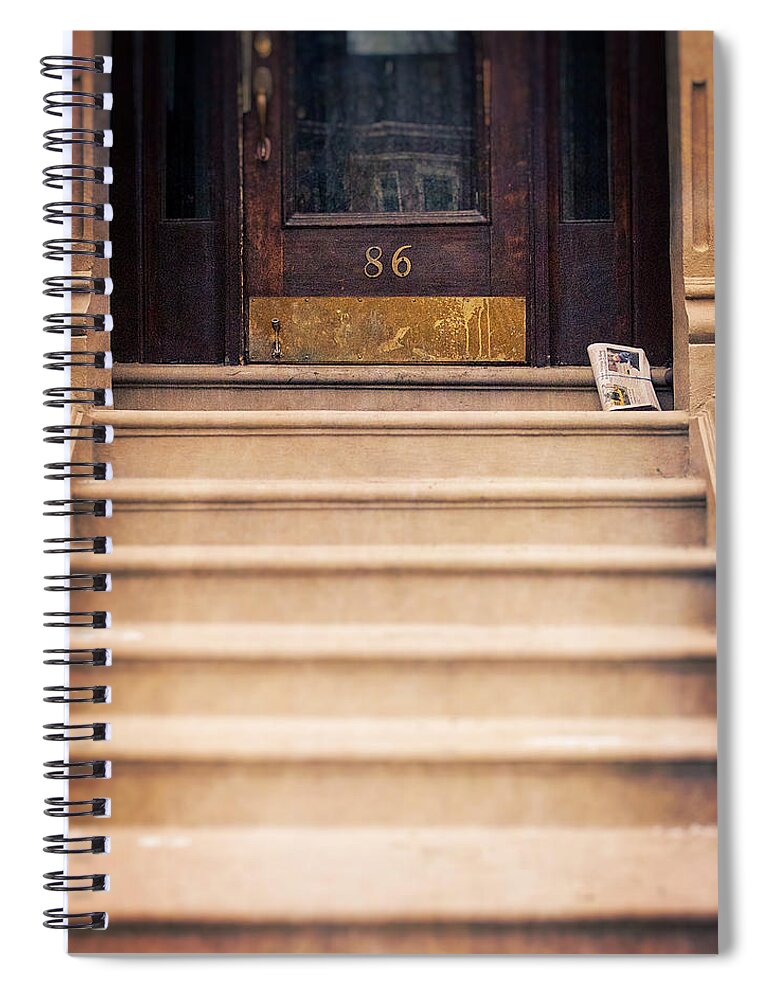 Boston Spiral Notebook featuring the photograph Sunday Morning by Jarrod Erbe