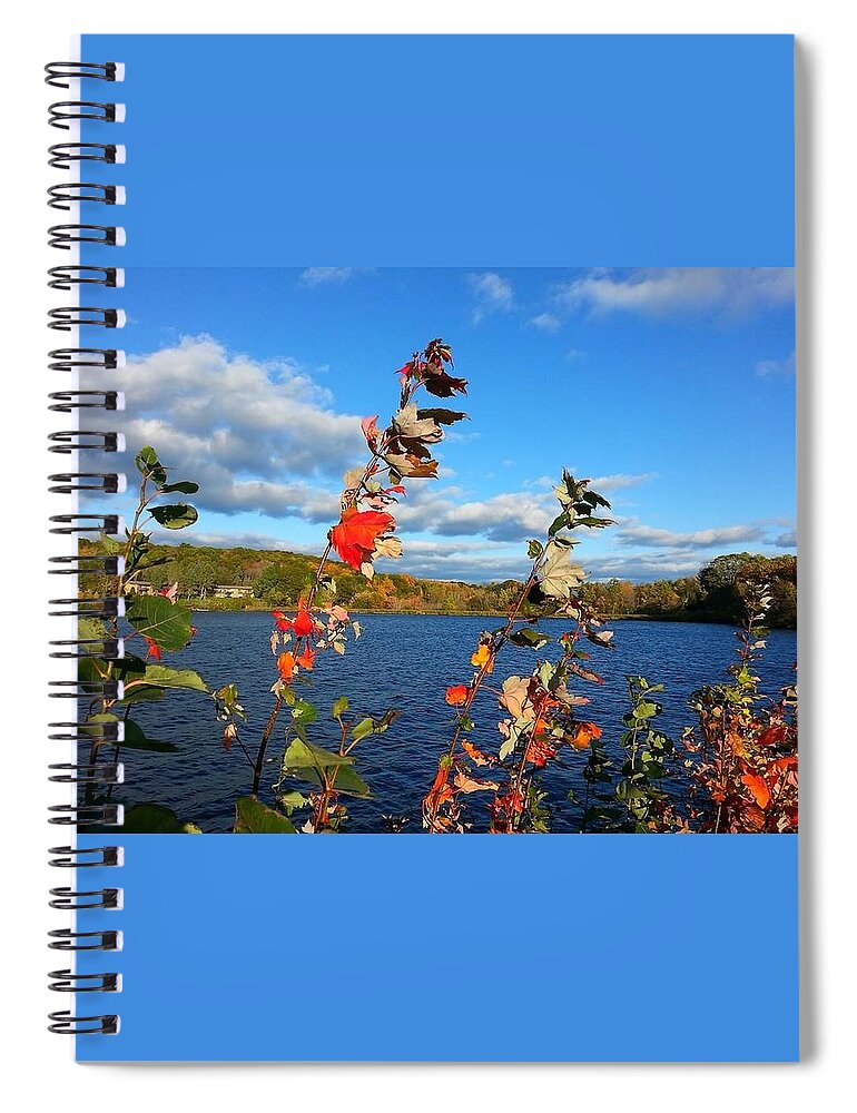 Landscape Spiral Notebook featuring the photograph Sunday Scenery by Dani McEvoy