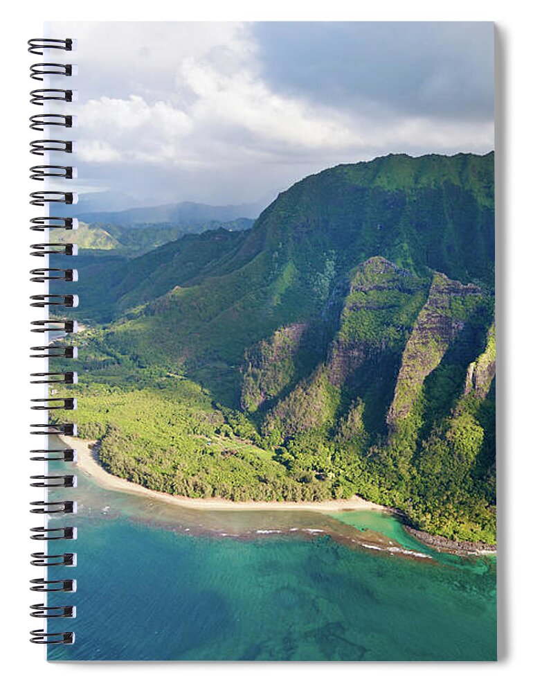 Tranquility Spiral Notebook featuring the photograph Sunrise And Warm Dreams by M Swiet Productions