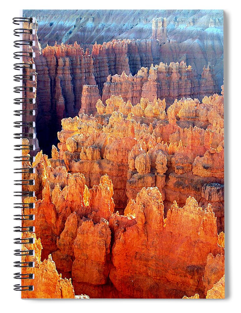 Sunrise Spiral Notebook featuring the photograph Sunrise at Bryce Canyon by Tranquil Light Photography