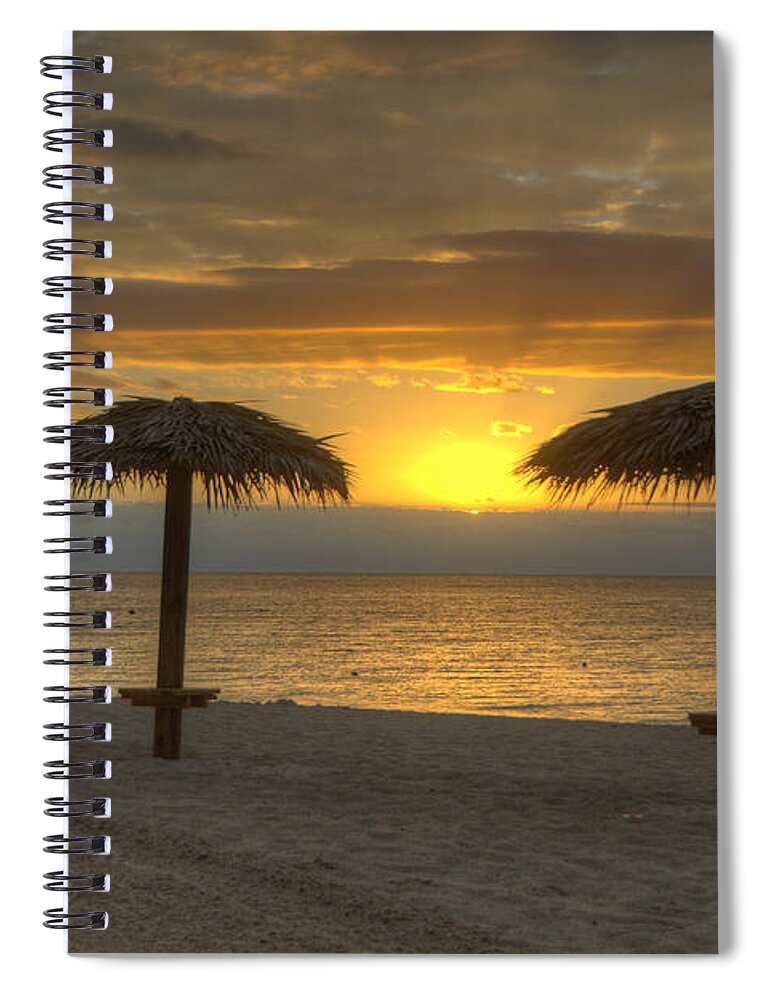 Sunrise Spiral Notebook featuring the photograph Sunrise Glory by Donna Doherty