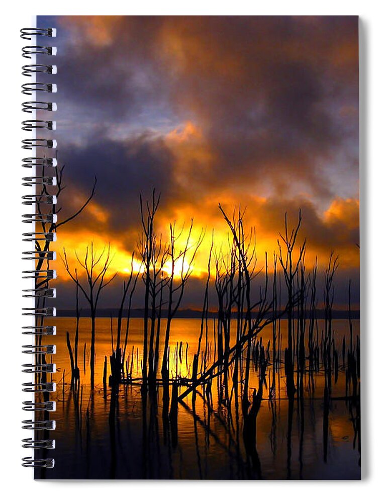 Sunrise Spiral Notebook featuring the photograph Sunrise by Raymond Salani III