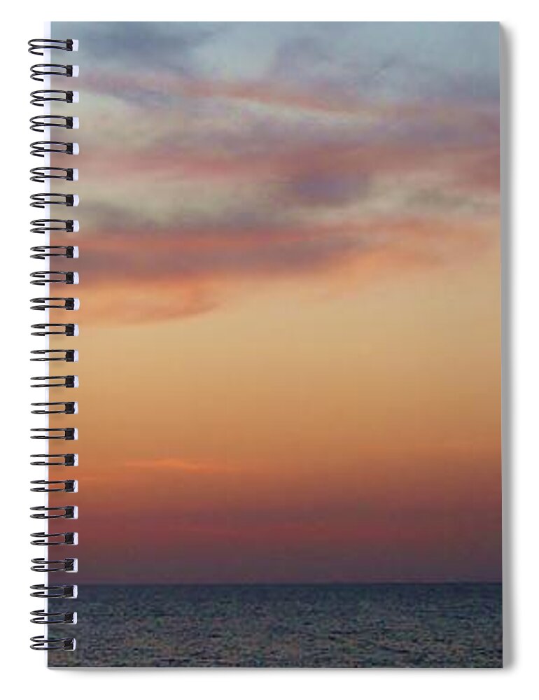 Color Spiral Notebook featuring the photograph Sunshade by Amar Sheow