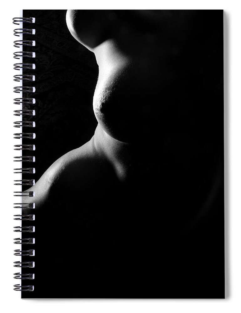 Nude Spiral Notebook featuring the photograph Surface of Venus III by Joe Kozlowski
