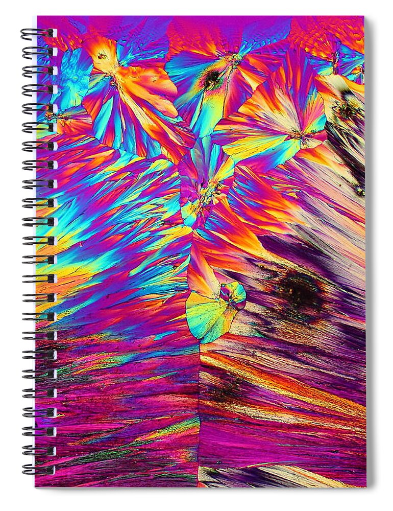 Crystals Spiral Notebook featuring the photograph Surfin' Safari by Hodges Jeffery