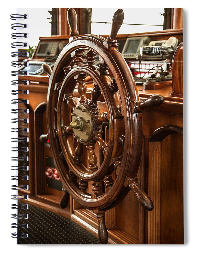 Take The Wheel Spiral Notebook featuring the photograph Take The Wheel by Dale Kincaid