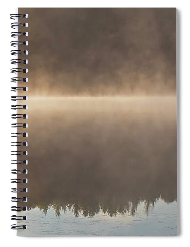 Canoeist Spiral Notebook featuring the photograph Taking It All In by Barbara McMahon