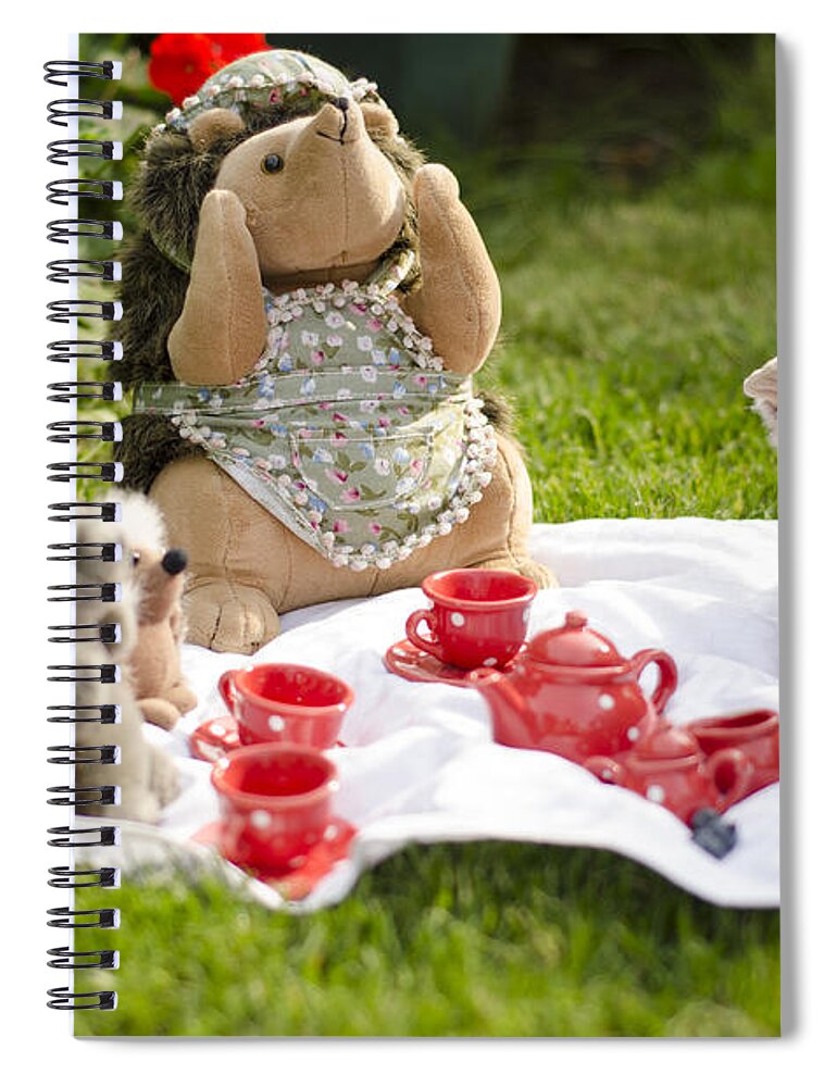 Mrs. Hedgie Spiral Notebook featuring the photograph Tall Tale by Spikey Mouse Photography