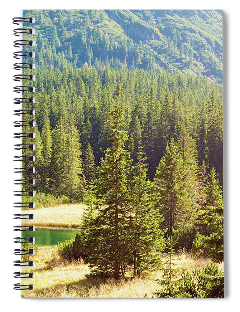 Scenics Spiral Notebook featuring the photograph Tatras by Spooh