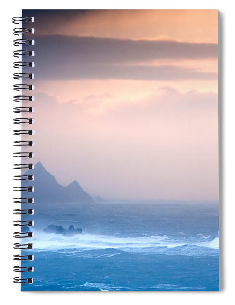 Tearagh Spiral Notebook featuring the photograph Tearagh Island by Mark Callanan