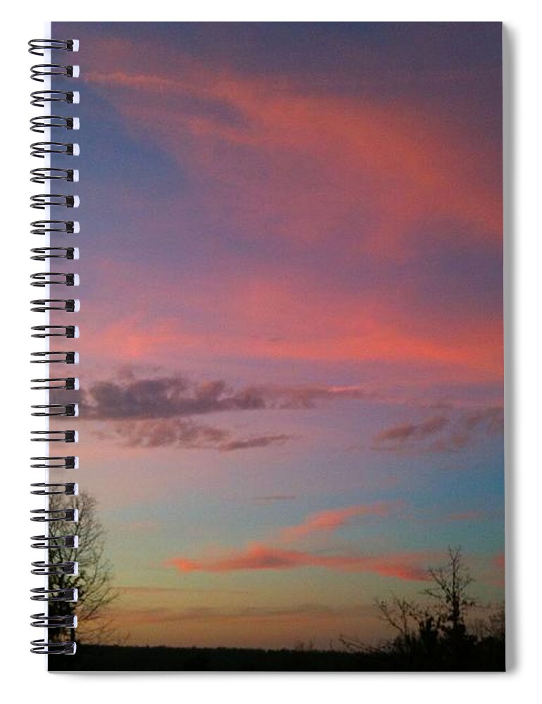 Durham Spiral Notebook featuring the photograph Thankful for the Day by Linda Bailey