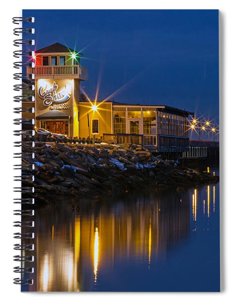 Crabs Spiral Notebook featuring the photograph The Crab Shack by Jerry Gammon