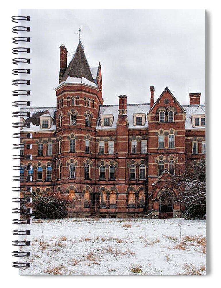 Kirkbride Spiral Notebook featuring the photograph The Kirk by Rick Kuperberg Sr