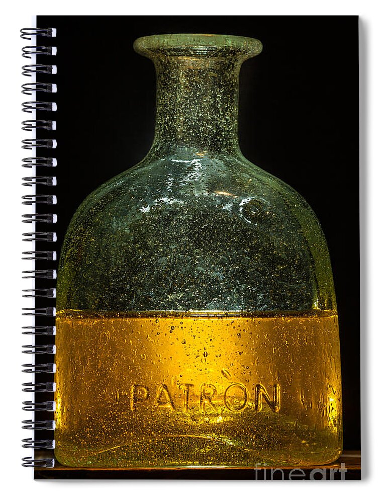 The Old Patron Spiral Notebook featuring the photograph The Old Patron by Mitch Shindelbower