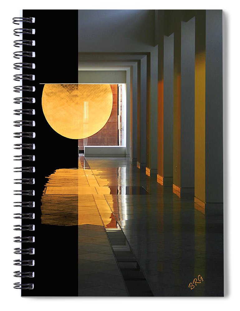 Interior Spiral Notebook featuring the photograph The Other Side by Ben and Raisa Gertsberg