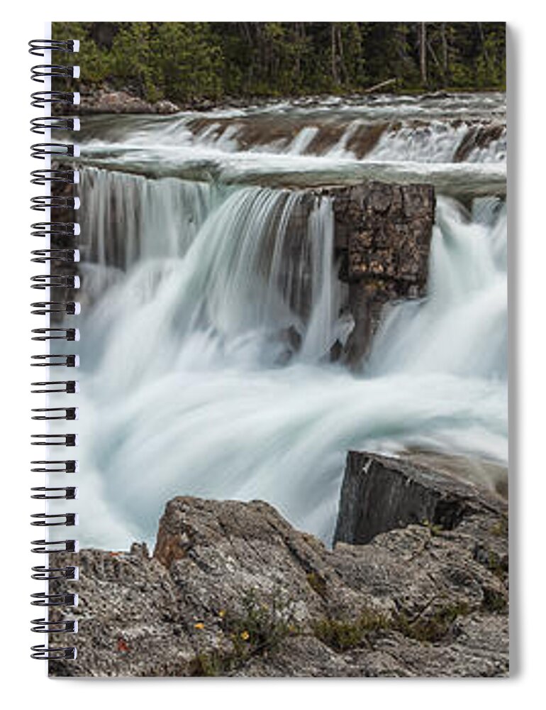 Art Spiral Notebook featuring the photograph The Power of Water by Jon Glaser