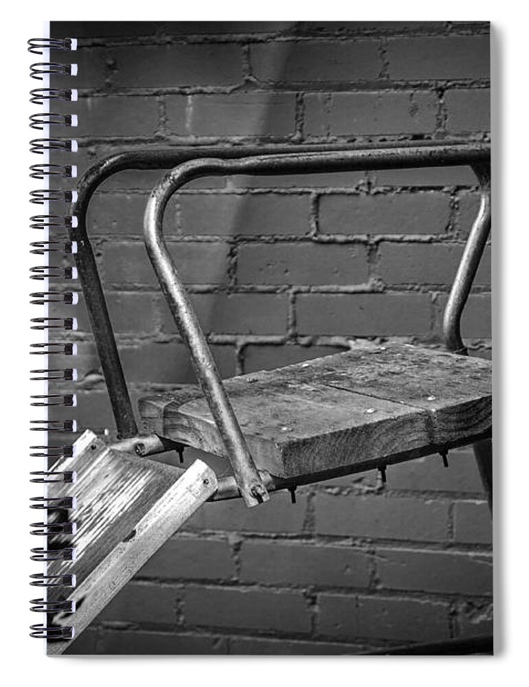 Slide Spiral Notebook featuring the photograph The Slide by Rick Bartrand
